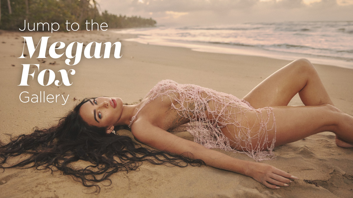 Megan Fox was photographed by Greg Swales in the Dominican Republic.